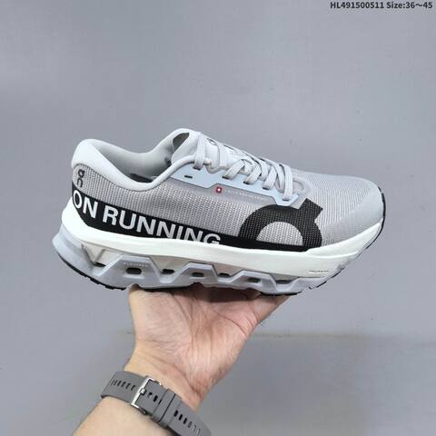 On Cloudmonster 3 White Pink Black EU 36-45 Running Shoe Running Sneakers - Unisex (BS-69569)