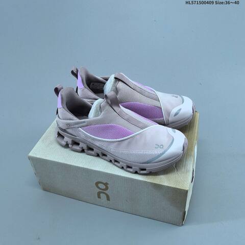On Cloud Hi Edge Black Or Mauve Purple EU 36-45 Running Shoe Running Sneakers - Unisex (BS-69626)