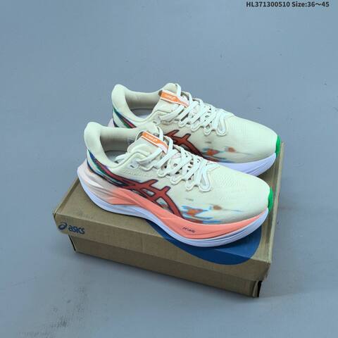 ASICS SUPERBLAST 3 1013A187-001 Cream Coral Green EU 36-45 Running Shoe Running Sneakers - Unisex (BS-68849)