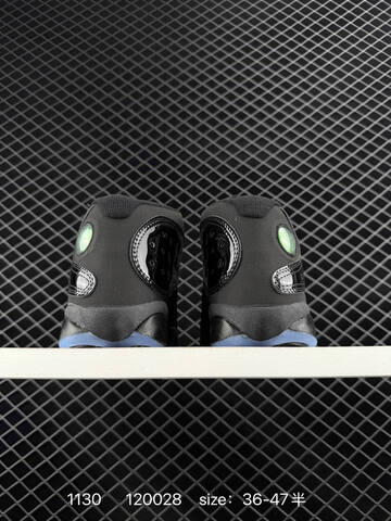 Jordan Air Jordan 13 414571 104 Black Light Blue EU 36-47 Basketball Shoe - Unisex (BS-80153)