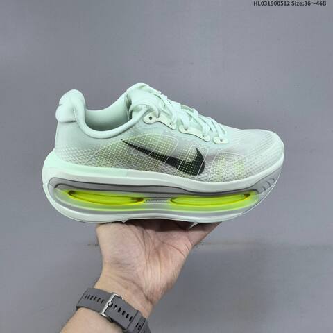 Nike Air Zoom Vomero Premium Light Mint Neon Yellow Black White EU 36-46 Running Shoe - Unisex (BS-60384)
