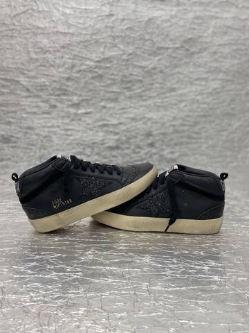 Golden Goose Mid Star black cream gold